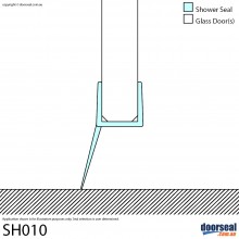 SH010 Shower Screen Seal (8mm glass)